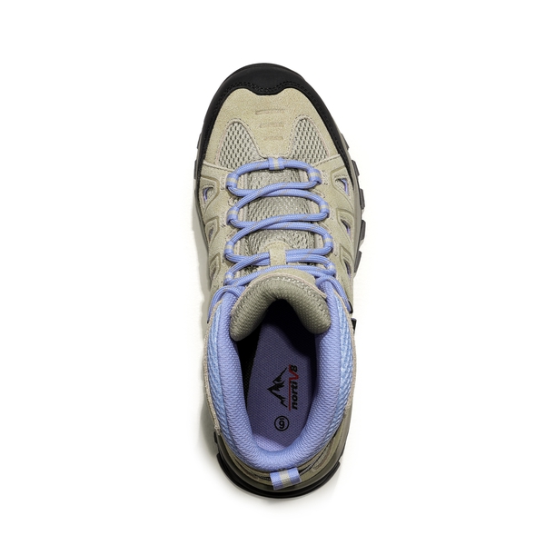 [Seeker] Women's Waterproof Hiking Boots - BEIGE/PURPLE - 3